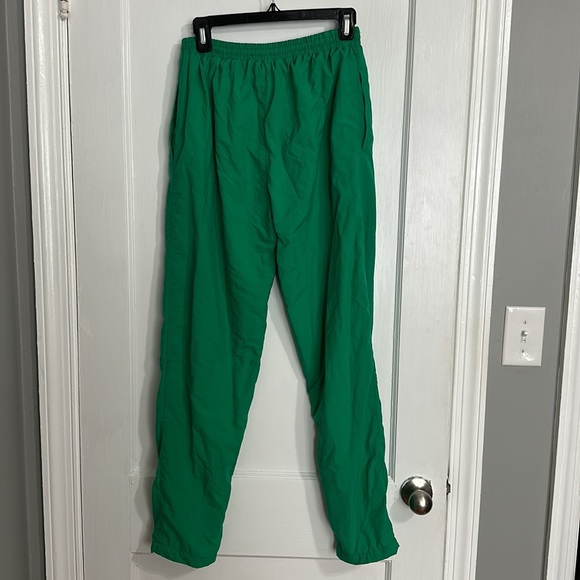 Vintage Green Track Pants with Cotton Liner Size Small - Picture 4 of 9